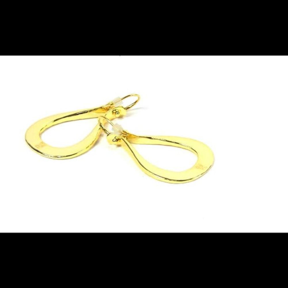 RLM Bronze Gypsy Hammered Drop Earrings -NWT